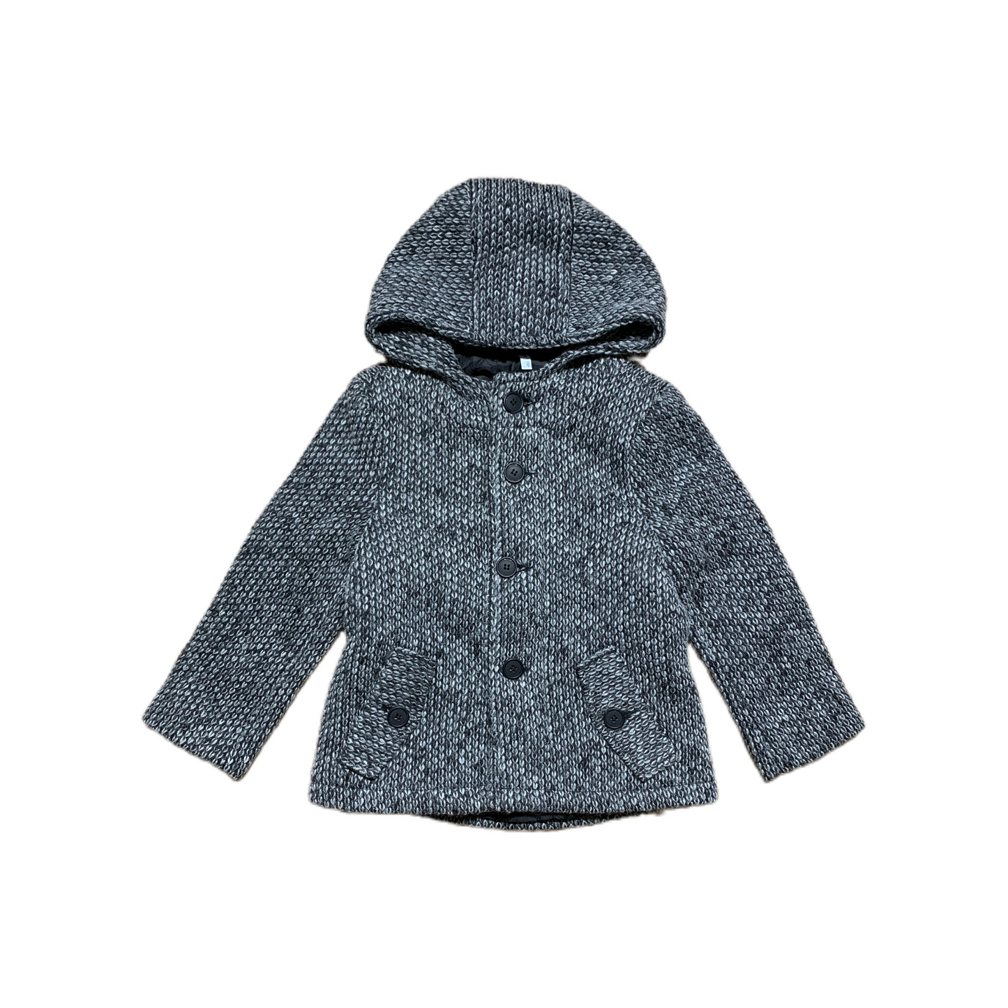 Indexe vilnas mētelis